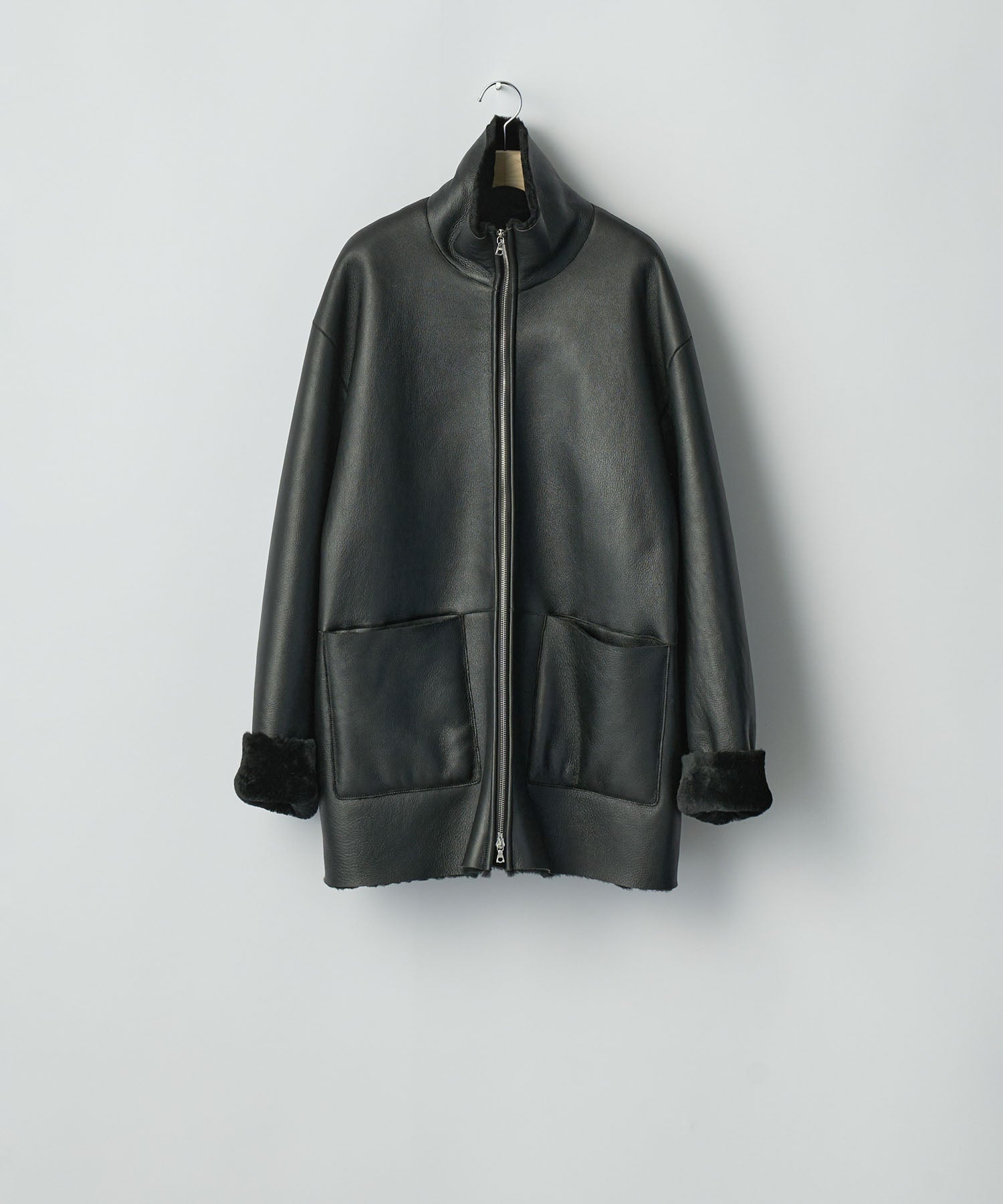 ssstein(シュタイン)のCUT-OFF MOUTON JACKET - BLACKの公式通販サイトsession福岡セレクトショップ