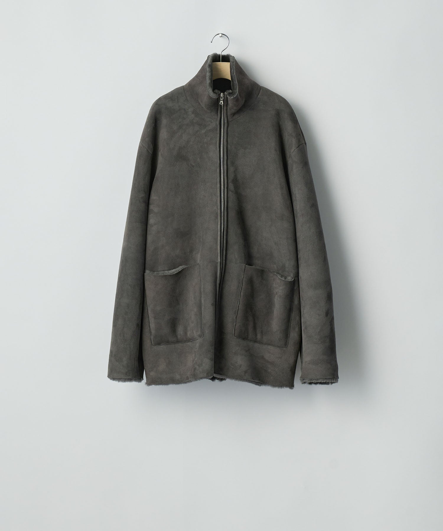 ssstein(シュタイン)のCUT-OFF MOUTON JACKET - GREY KHAKIの公式通販サイトsession福岡セレクトショップ