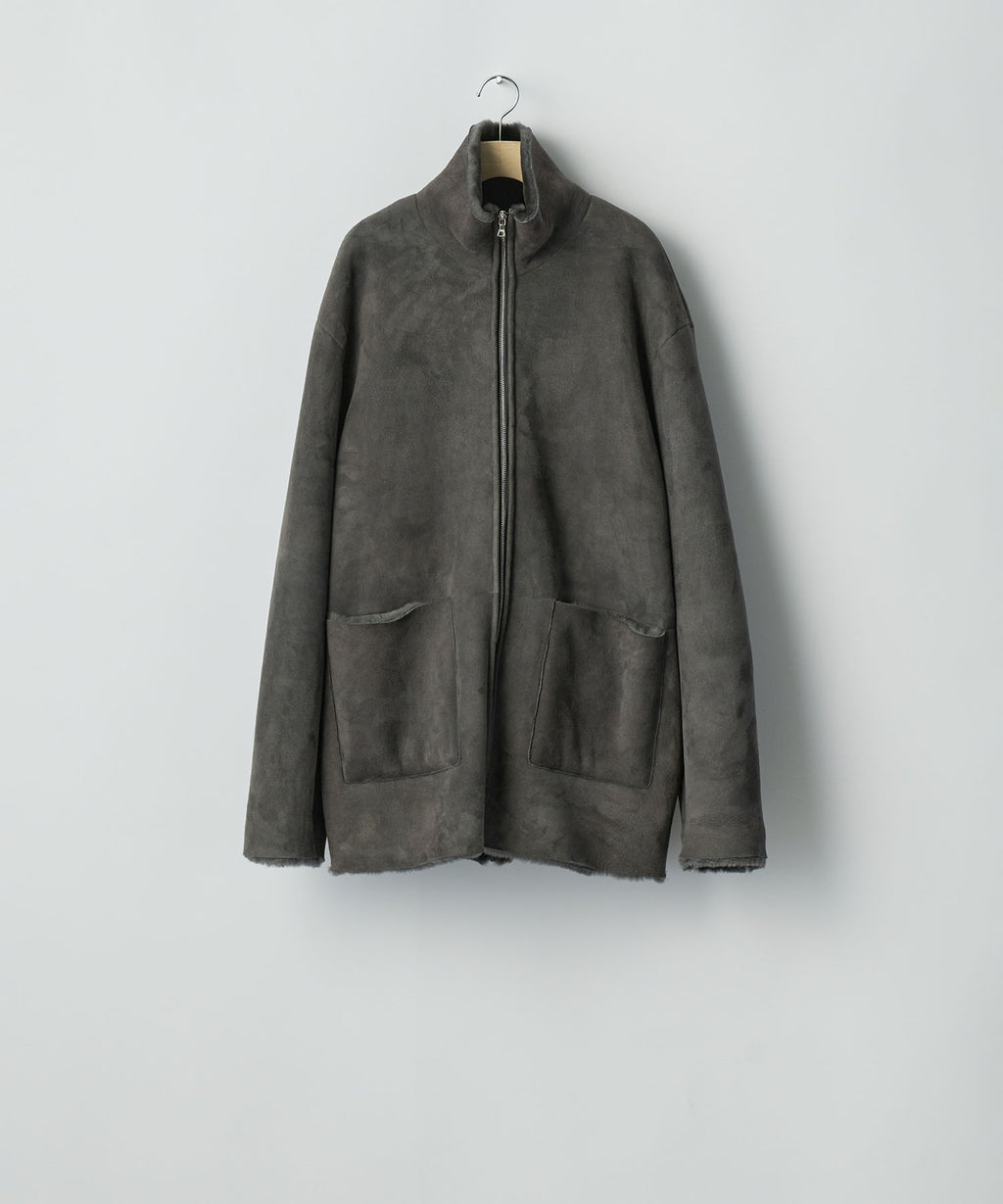 ssstein(シュタイン)のCUT-OFF MOUTON JACKET - GREY KHAKIの公式通販サイトsession福岡セレクトショップ