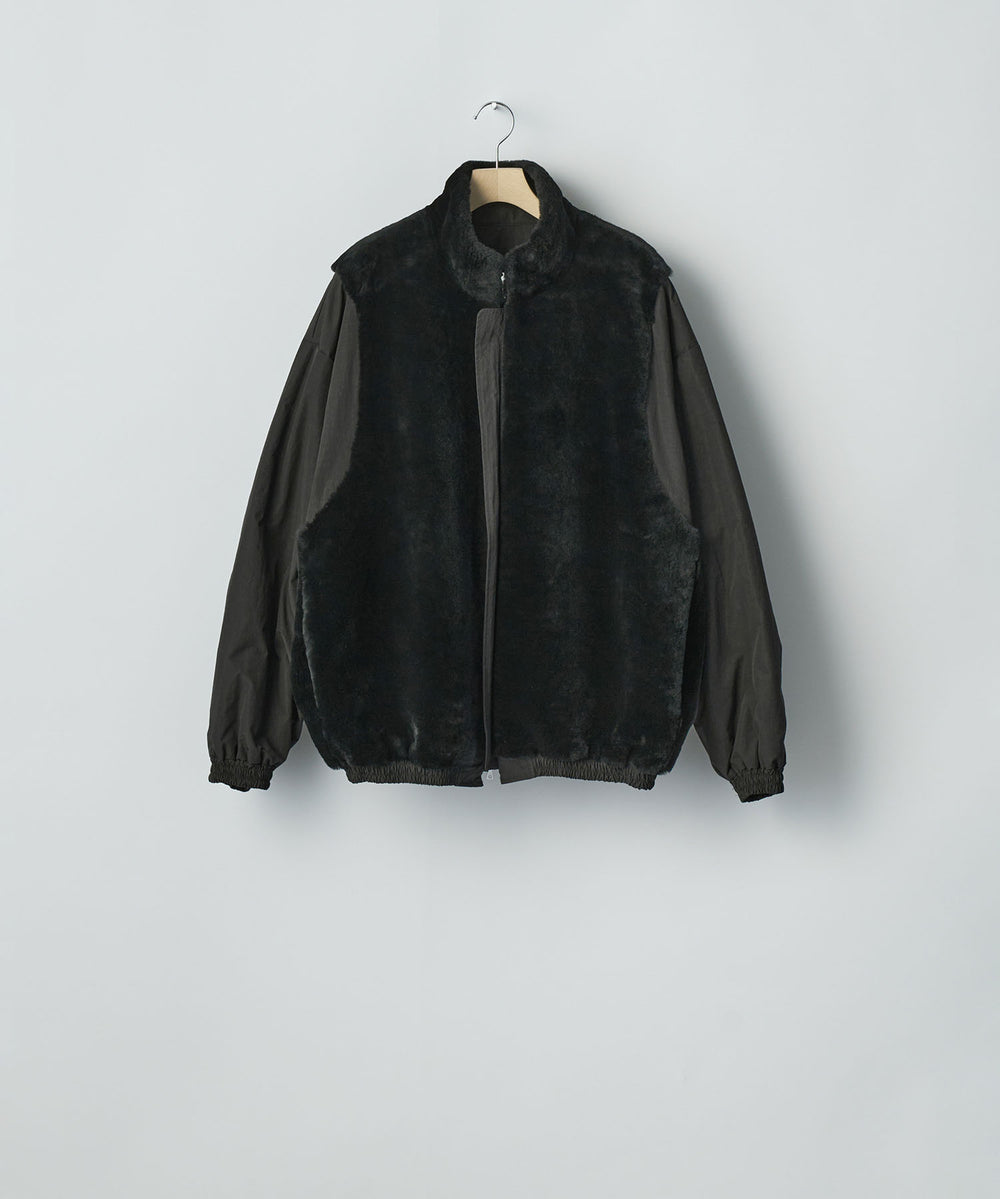 ssstein(シュタイン)のMOUTON INNER REVERSIBLE PADDED JACKET - BLACK × BLACKの公式通販サイトsession福岡セレクトショップ