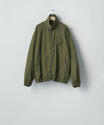 画像をギャラリービューアに読み込む, ssstein(シュタイン)のBIO WASHED NYLON OVERSIZED FIGHT JACKET - MILITARY KHAKIの公式通販サイトsession福岡セレクトショップ
