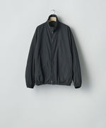 画像をギャラリービューアに読み込む, ssstein(シュタイン)のRECYCLED NYLON OVERSIZED ZIP JACKET -  BLACKの公式通販サイトsession福岡セレクトショップ
