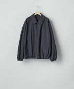 画像をギャラリービューアに読み込む, ssstein(シュタイン)のRECYCLED NYLON OVERSIZED ZIP JACKET -  DARK NAVYの公式通販サイトsession福岡セレクトショップ

