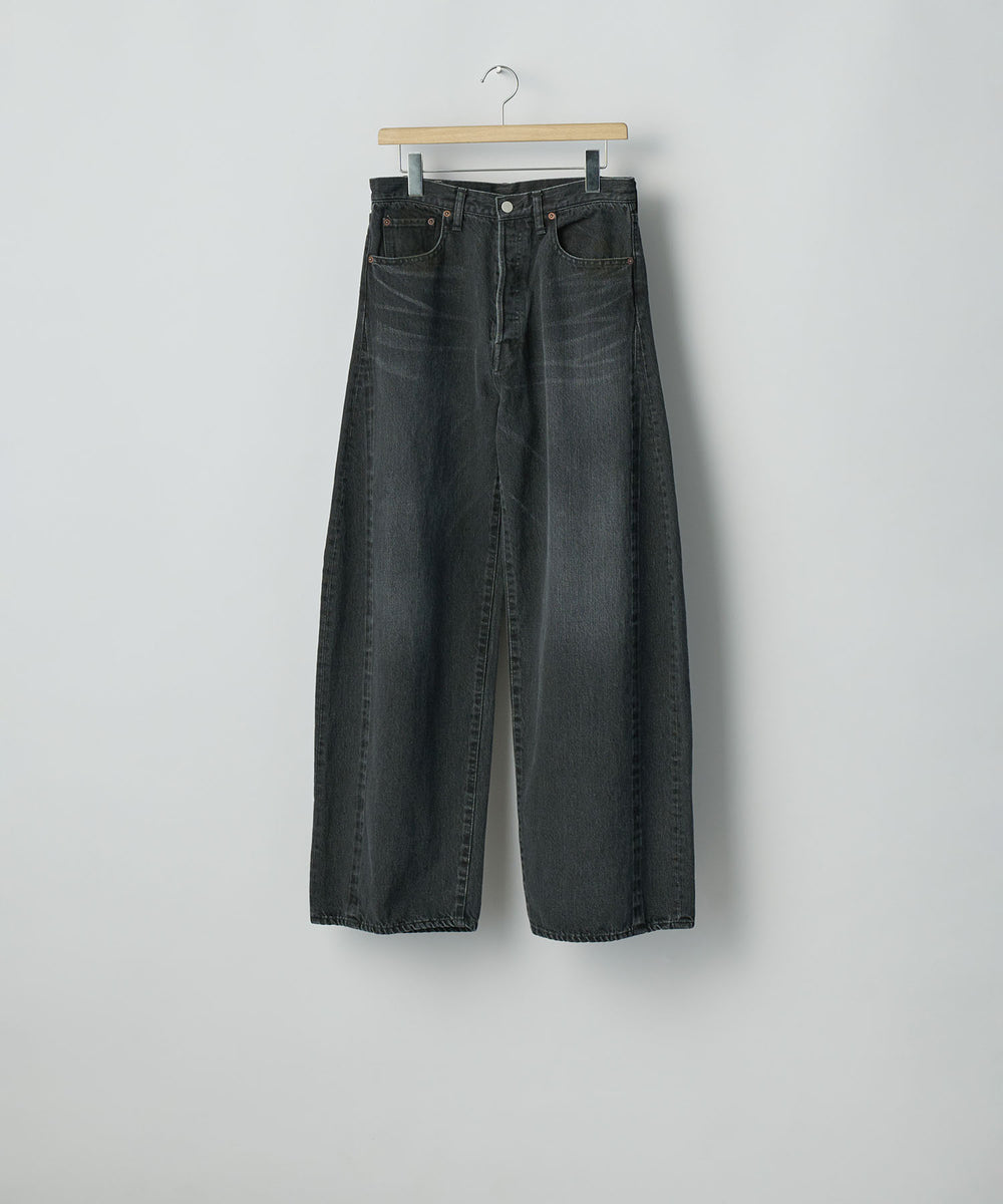 ssstein(シュタイン)のDEFORMATION WIDE DENIM JEANS - BLACKの公式通販サイトsession福岡セレクトショップ