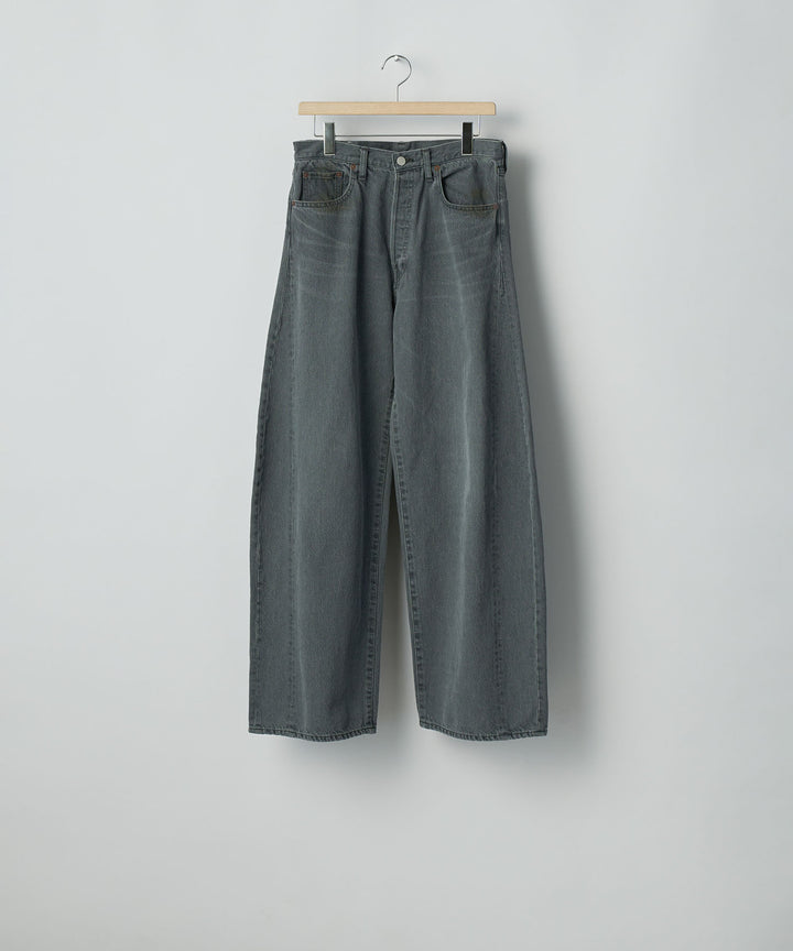 ssstein(シュタイン)のDEFORMATION WIDE DENIM JEANS - GREYの公式通販サイトsession福岡セレクトショップ