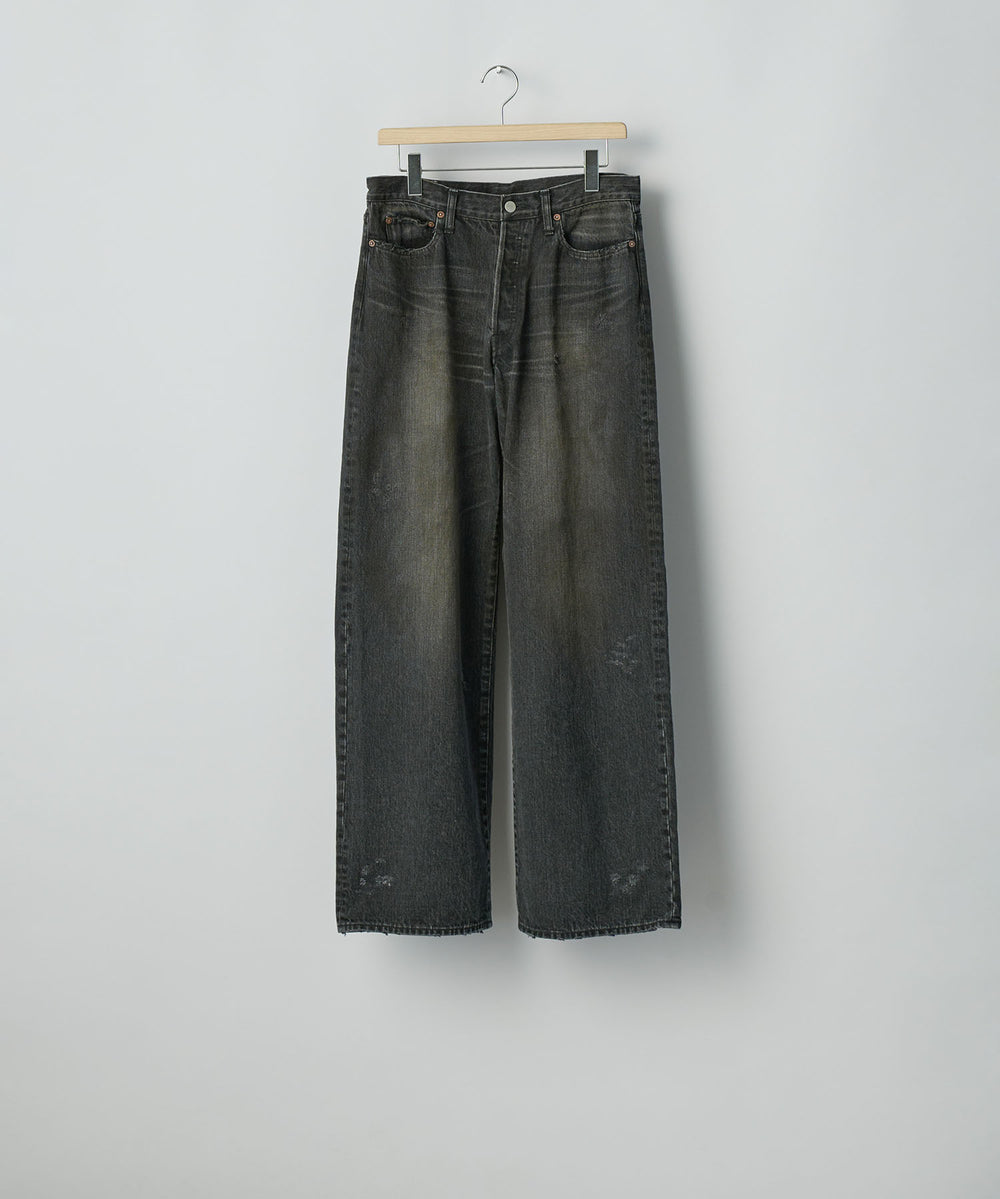 ssstein(シュタイン)のLOOSE DENIM JEANS - BLACKの公式通販サイトsession福岡セレクトショップ