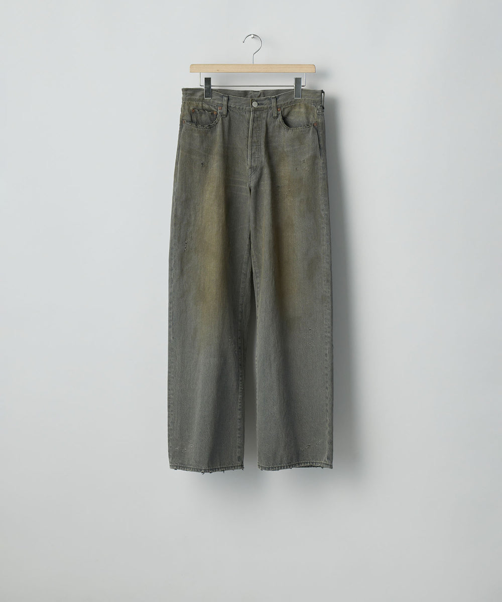 ssstein(シュタイン)のLOOSE DENIM JEANS - GREYの公式通販サイトsession福岡セレクトショップ