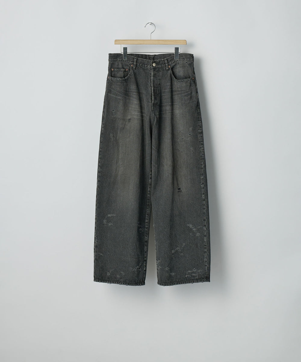 ssstein(シュタイン)のBAGGY DENIM JEANS - BLACKの公式通販サイトsession福岡セレクトショップ
