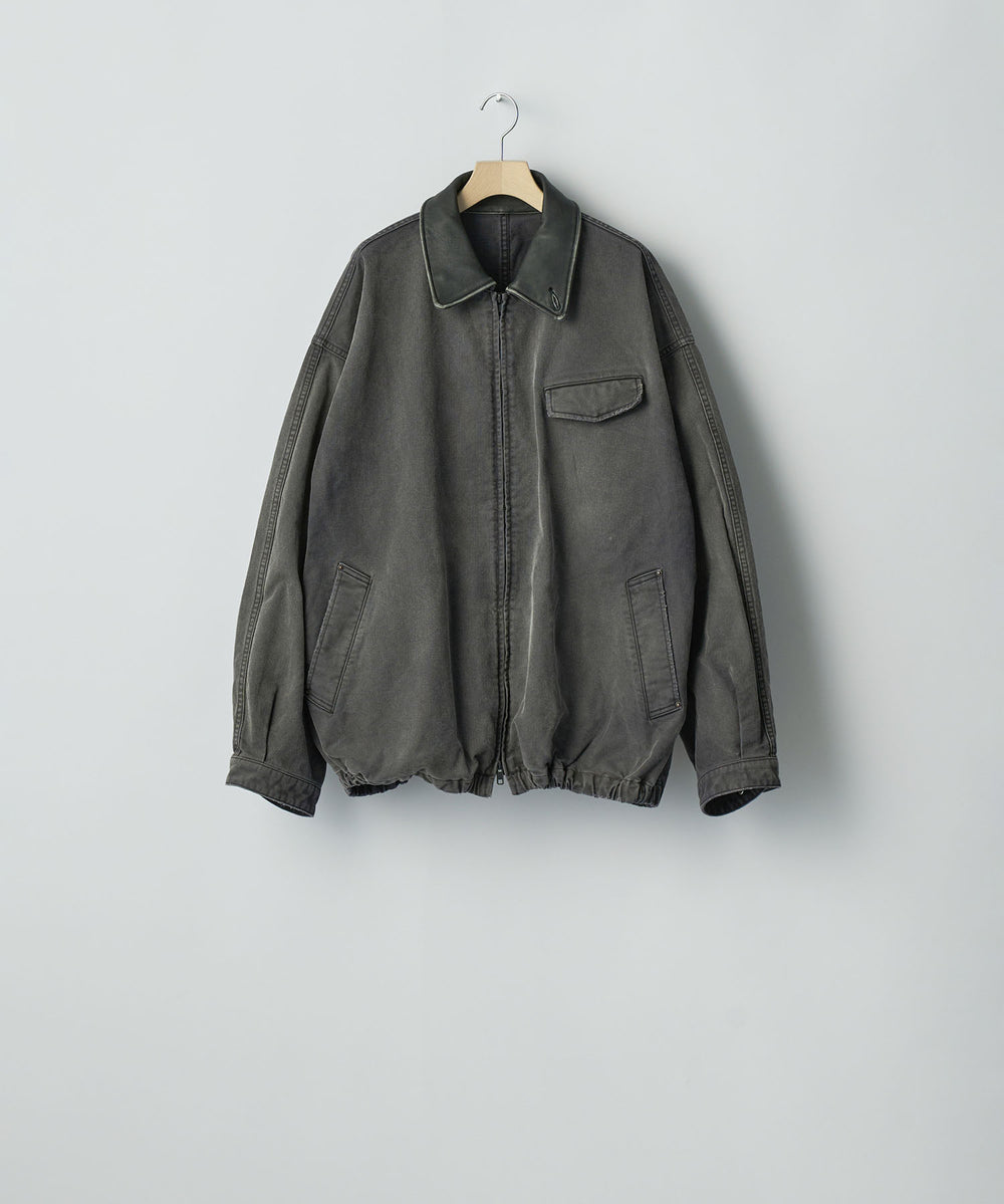 ssstein(シュタイン)のSULFUR DYED WHIP CORD VINTAGE ZIP JACKET - BLACKの公式通販サイトsession福岡セレクトショップ