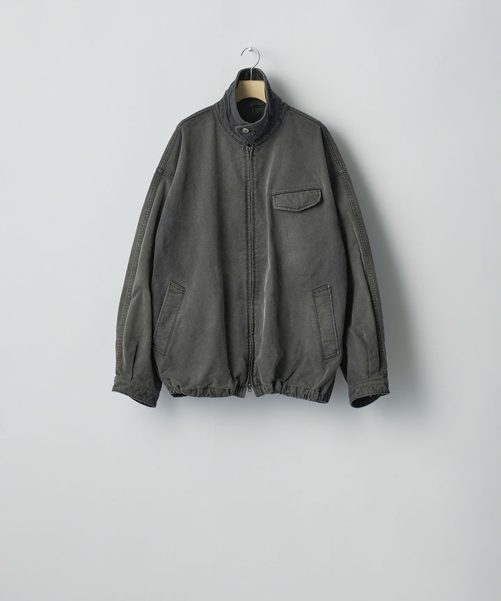 ssstein(シュタイン)のSULFUR DYED WHIP CORD VINTAGE ZIP JACKET - BLACKの公式通販サイトsession福岡セレクトショップ