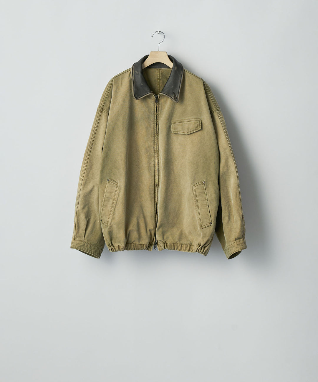 ssstein(シュタイン)のSULFUR DYED WHIP CORD VINTAGE ZIP JACKET - KHAKIの公式通販サイトsession福岡セレクトショップ