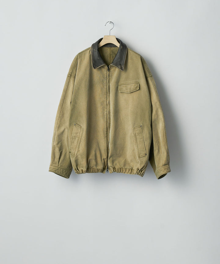 ssstein(シュタイン)のSULFUR DYED WHIP CORD VINTAGE ZIP JACKET - KHAKIの公式通販サイトsession福岡セレクトショップ