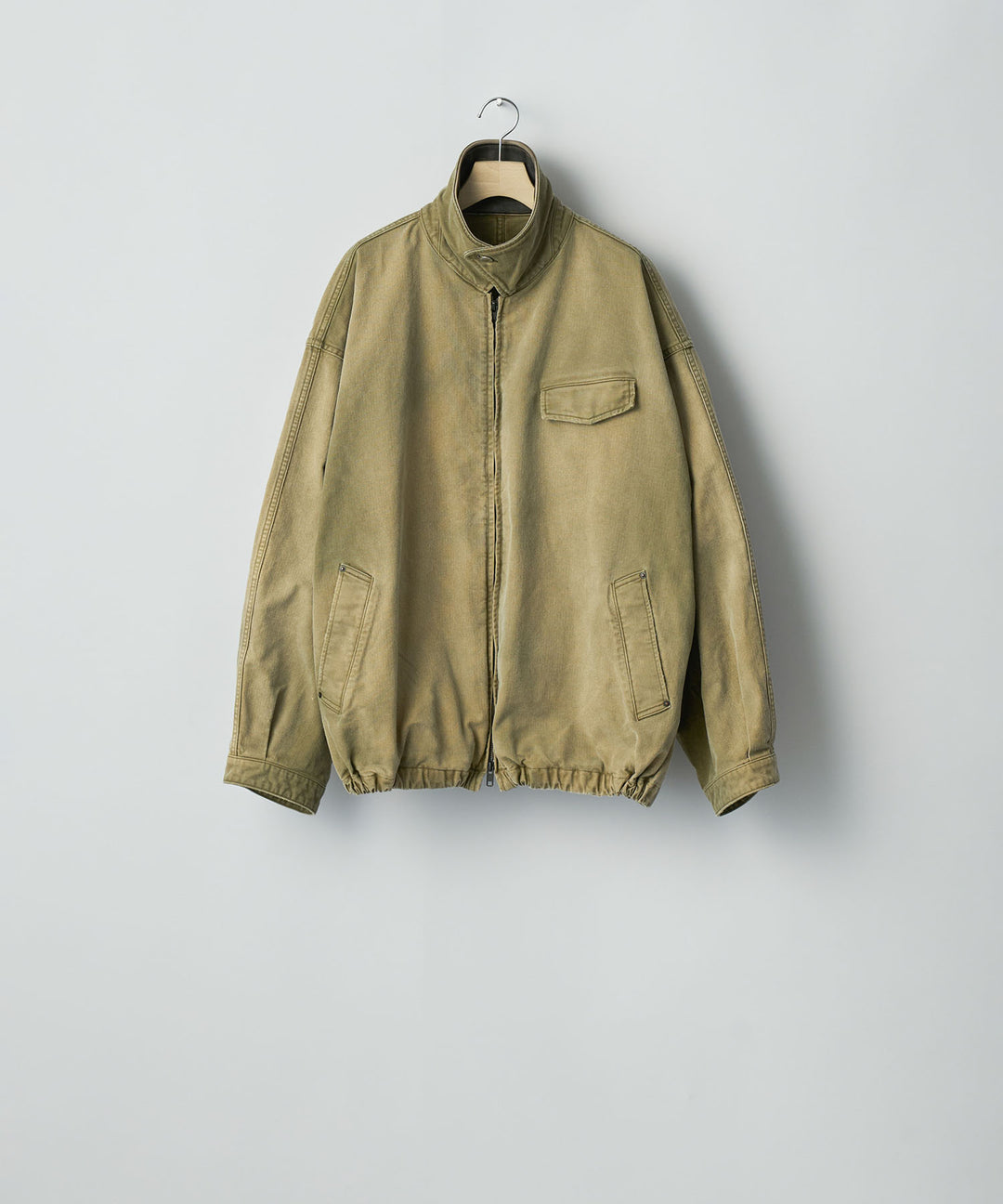 ssstein(シュタイン)のSULFUR DYED WHIP CORD VINTAGE ZIP JACKET - KHAKIの公式通販サイトsession福岡セレクトショップ