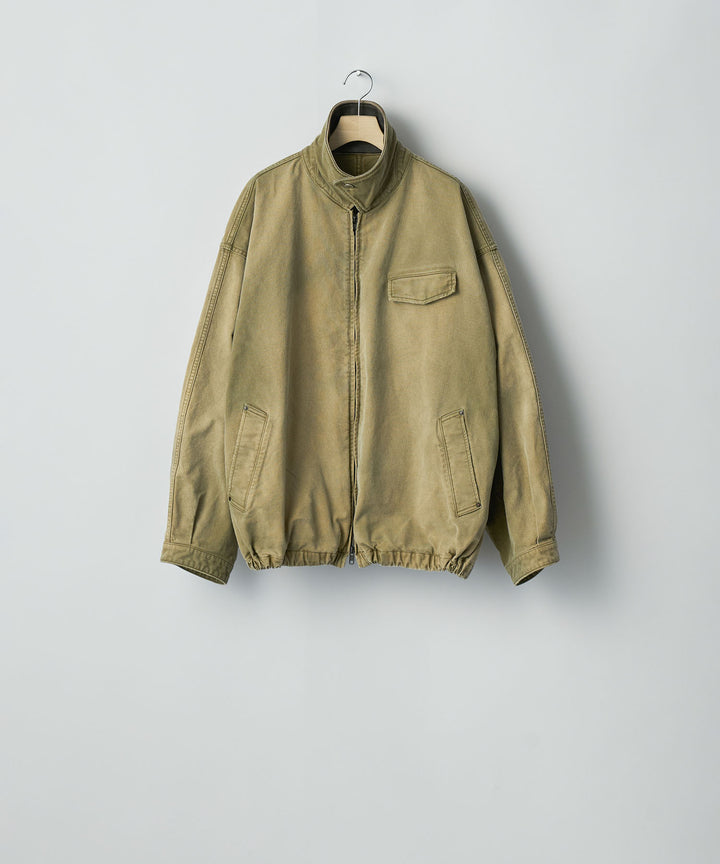 ssstein(シュタイン)のSULFUR DYED WHIP CORD VINTAGE ZIP JACKET - KHAKIの公式通販サイトsession福岡セレクトショップ