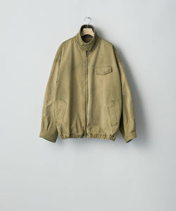 ssstein / シュタイン】SULFUR DYED WHIP CORD VINTAGE ZIP JACKET