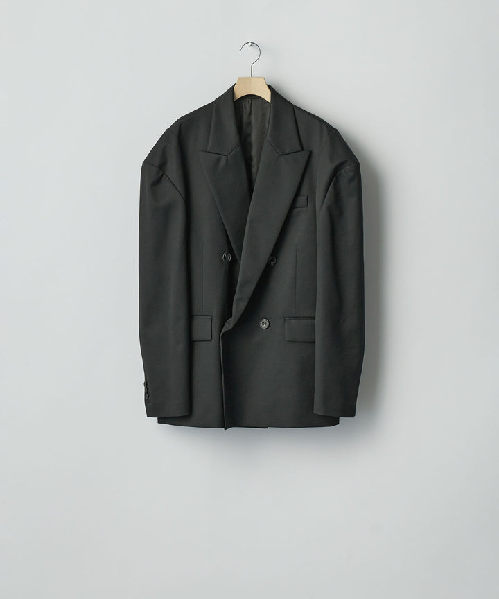 ssstein(シュタイン)のDEFORMED SHOULDER DOUBLE BREASTED JACKET - BLACKの公式通販サイトsession福岡セレクトショップ