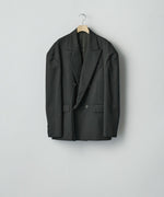 画像をギャラリービューアに読み込む, ssstein(シュタイン)のDEFORMED SHOULDER DOUBLE BREASTED JACKET - BLACKの公式通販サイトsession福岡セレクトショップ
