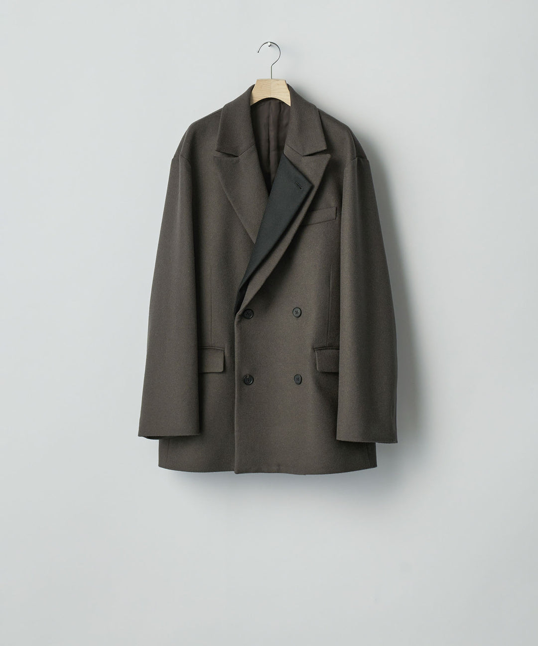 ssstein(シュタイン)のOVERSIZED DOUBLE LAPELED JACKET - GREY KHAKIの公式通販サイトsession福岡セレクトショップ