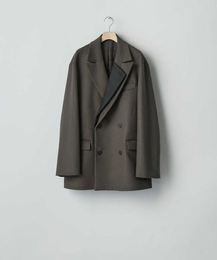 ssstein(シュタイン)のOVERSIZED DOUBLE LAPELED JACKET - GREY KHAKIの公式通販サイトsession福岡セレクトショップ