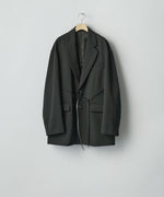 画像をギャラリービューアに読み込む, ssstein(シュタイン)のOVERSIZED SINGLE BREASTED LONG JACKET - BLACKの公式通販サイトsession福岡セレクトショップ

