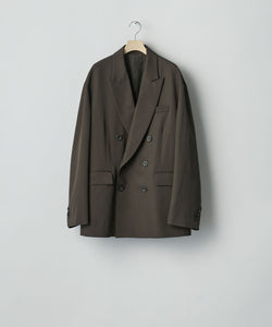 ssstein / シュタイン】OVERSIZED DOUBLE BREASTED JACKET - GREY