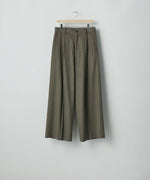 画像をギャラリービューアに読み込む, ssstein(シュタイン)のWOOL DOESKIN EXTRA WIDE TROUSERS - TAUPEの公式通販サイトsession福岡セレクトショップ
