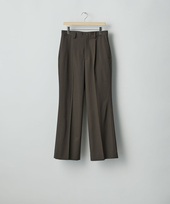 ssstein(シュタイン)のFLARE TROUSERS - GREY KHAKIの公式通販サイトsession福岡セレクトショップ