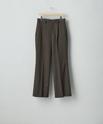 画像をギャラリービューアに読み込む, ssstein(シュタイン)のFLARE TROUSERS - GREY KHAKIの公式通販サイトsession福岡セレクトショップ
