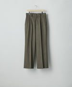 画像をギャラリービューアに読み込む, ssstein(シュタイン)のWOOL DOESKIN FLARE TROUSERS - TAUPEの公式通販サイトsession福岡セレクトショップ
