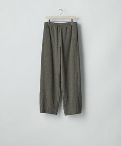 ssstein / シュタイン】WOOL/CASHMERE FLEECE EASY TWIST TROUSERS
