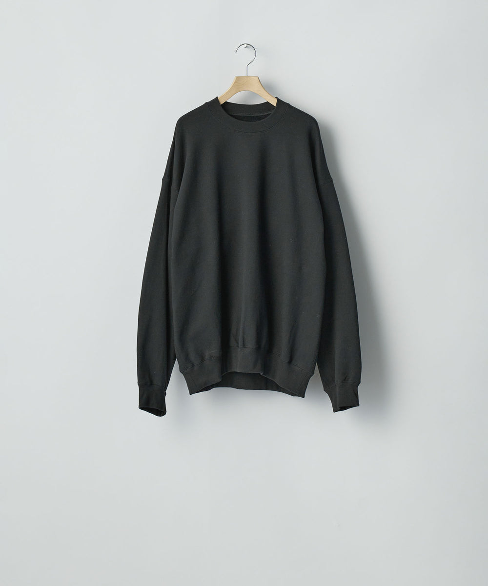 ssstein(シュタイン)のYAK/COTTON SWEAT LS - BLACKの公式通販サイトsession福岡セレクトショップ