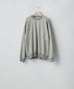 画像をギャラリービューアに読み込む, ssstein(シュタイン)のYAK/COTTON SWEAT LS - TOP GREYの公式通販サイトsession福岡セレクトショップ
