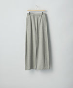 画像をギャラリービューアに読み込む, ssstein(シュタイン)のYAK/COTTON SWEAT EASY TROUSERS - TOP GREYの公式通販サイトsession福岡セレクトショップ
