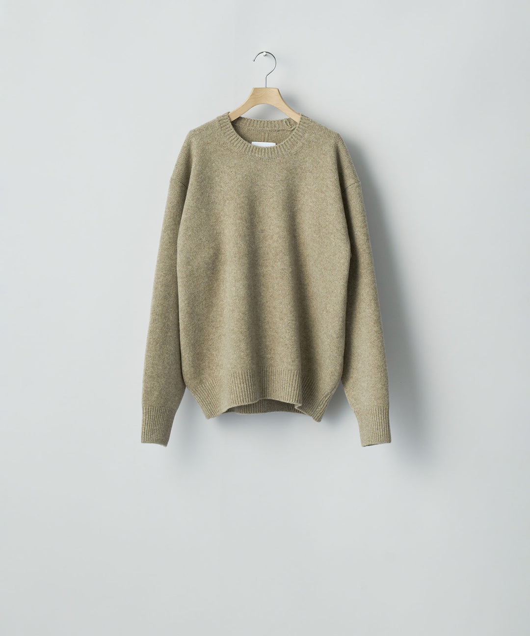 ssstein(シュタイン)のEXTRA FINE WOOL WARM KNIT CREW NECK LS - BEIGEの公式通販サイトsession福岡セレクトショップ