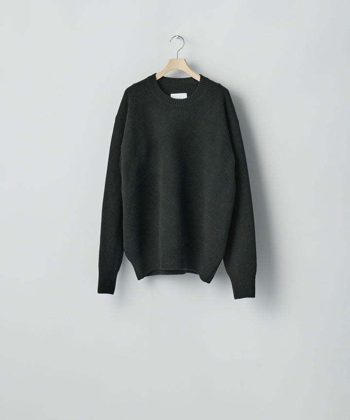 ssstein(シュタイン)のEXTRA FINE WOOL WARM KNIT CREW NECK LS - BLACKの公式通販サイトsession福岡セレクトショップ