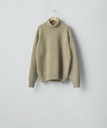 画像をギャラリービューアに読み込む, ssstein(シュタイン)のEXTRA FINE WOOL WARM KNIT TURTLE NECK LS - BEIGEの公式通販サイトsession福岡セレクトショップ
