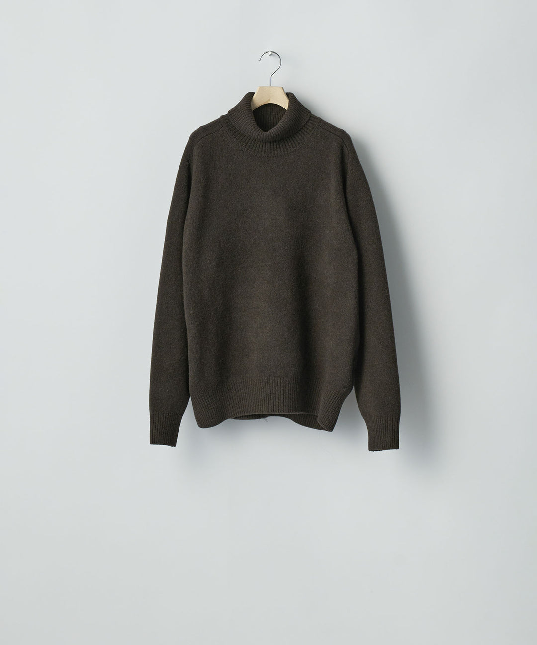 ssstein(シュタイン)のEXTRA FINE WOOL WARM KNIT TURTLE NECK LS - DARK BROWNの公式通販サイトsession福岡セレクトショップ