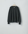 【ssstein】WOOL/ALPACA KNIT CREW NECK LS - BLACK