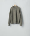 【ssstein】WOOL/ALPACA KNIT CREW NECK LS - GREIGE
