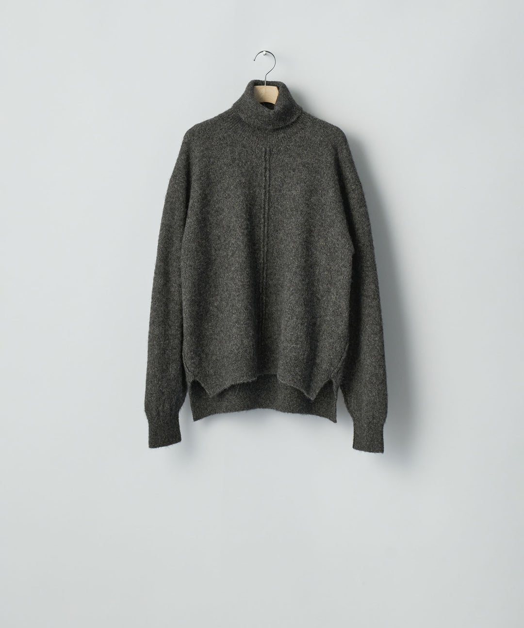 ssstein(シュタイン)のWOOL/ALPACA KNIT LOOSE TURTLE NECK PO - CHARCOALの公式通販サイトsession福岡セレクトショップ