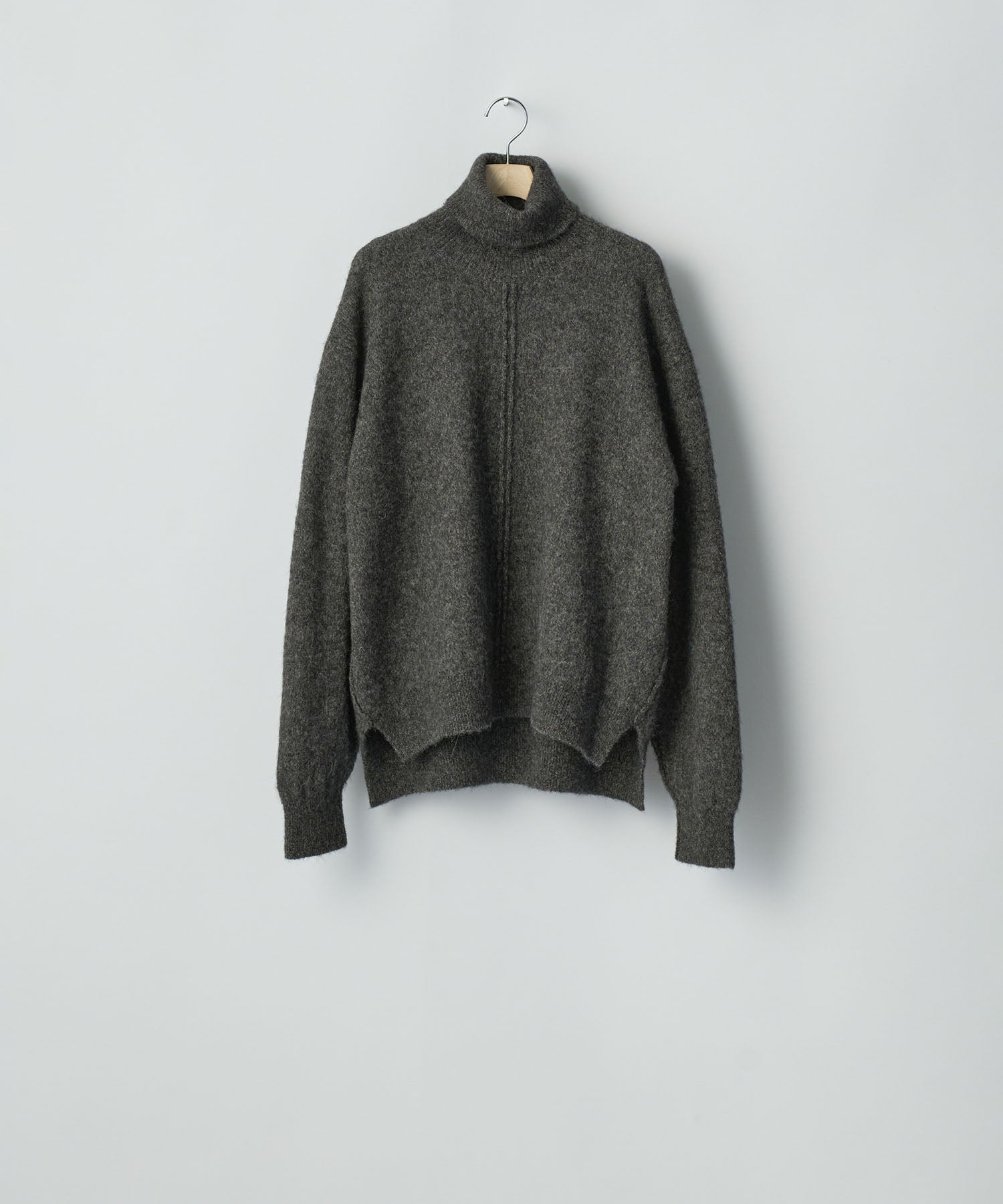 stein シュタイン ブラック クルーネックセーター ssstein / シュタイン】EXTRA FINE WOOL WARM KNIT CREW NECK LS