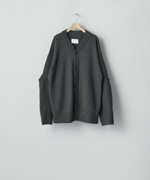 シュタイン stein カーディガン SSSTEIN ssstein / シュタイン】EXTRA FINE WOOL KNIT TUCKED CARDIGAN