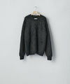 【ssstein】KID MOHAIR KNIT CREW NECK LS - BLACK