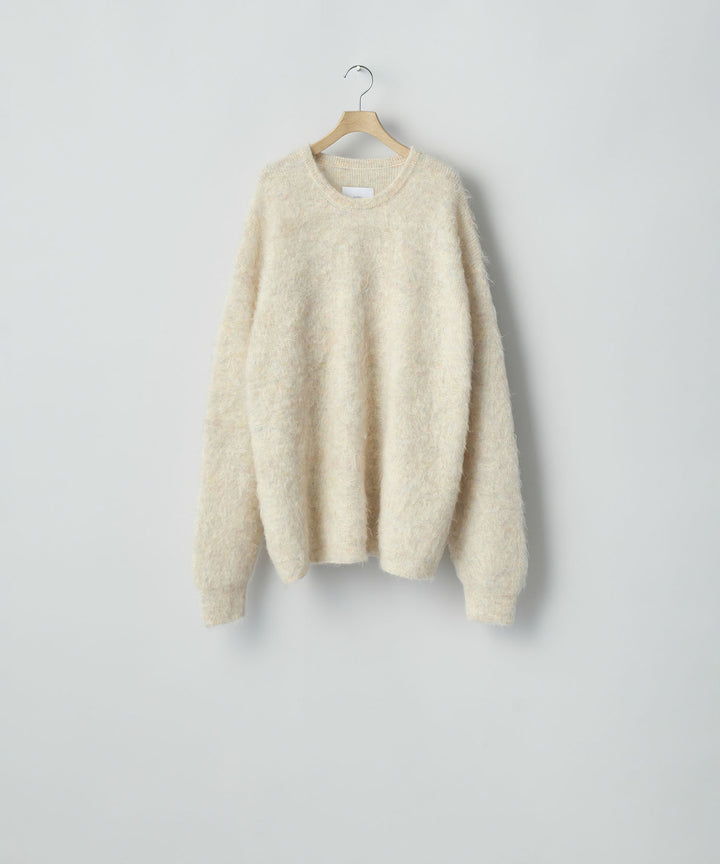 ssstein(シュタイン)のKID MOHAIR KNIT CREW NECK LS - MIX WHITEの公式通販サイトsession福岡セレクトショップ