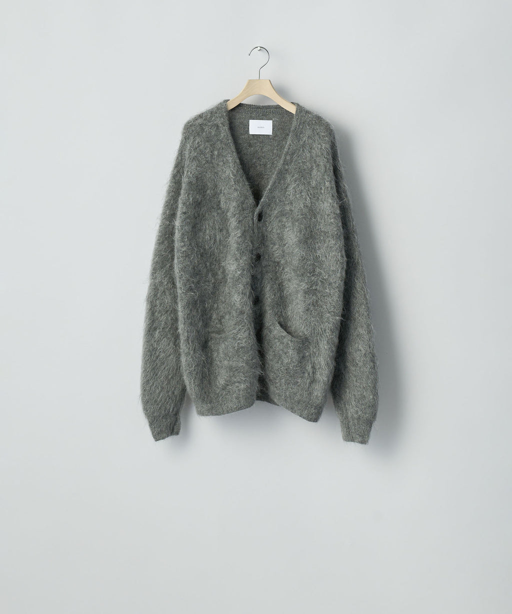 ssstein(シュタイン)のKID MOHAIR KNIT V NECK CARDIGAN - GREYの公式通販サイトsession福岡セレクトショップ