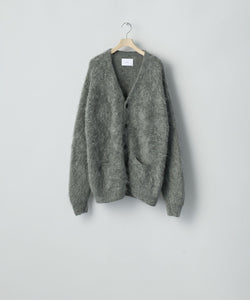 シュタイン stein カーディガン SSSTEIN ssstein / シュタイン】MILLED DAMAGE KNIT CARDIGAN - OFF