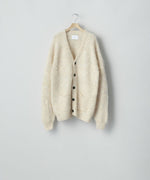 画像をギャラリービューアに読み込む, ssstein(シュタイン)のKID MOHAIR KNIT V NECK CARDIGAN - MIX WHITEの公式通販サイトsession福岡セレクトショップ
