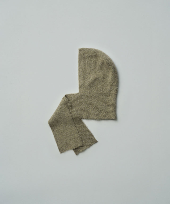 ssstein(シュタイン)のWOOL/ALPACA MILLED KNIT BALACLAVA - BEIGEの公式通販サイトsession福岡セレクトショップ