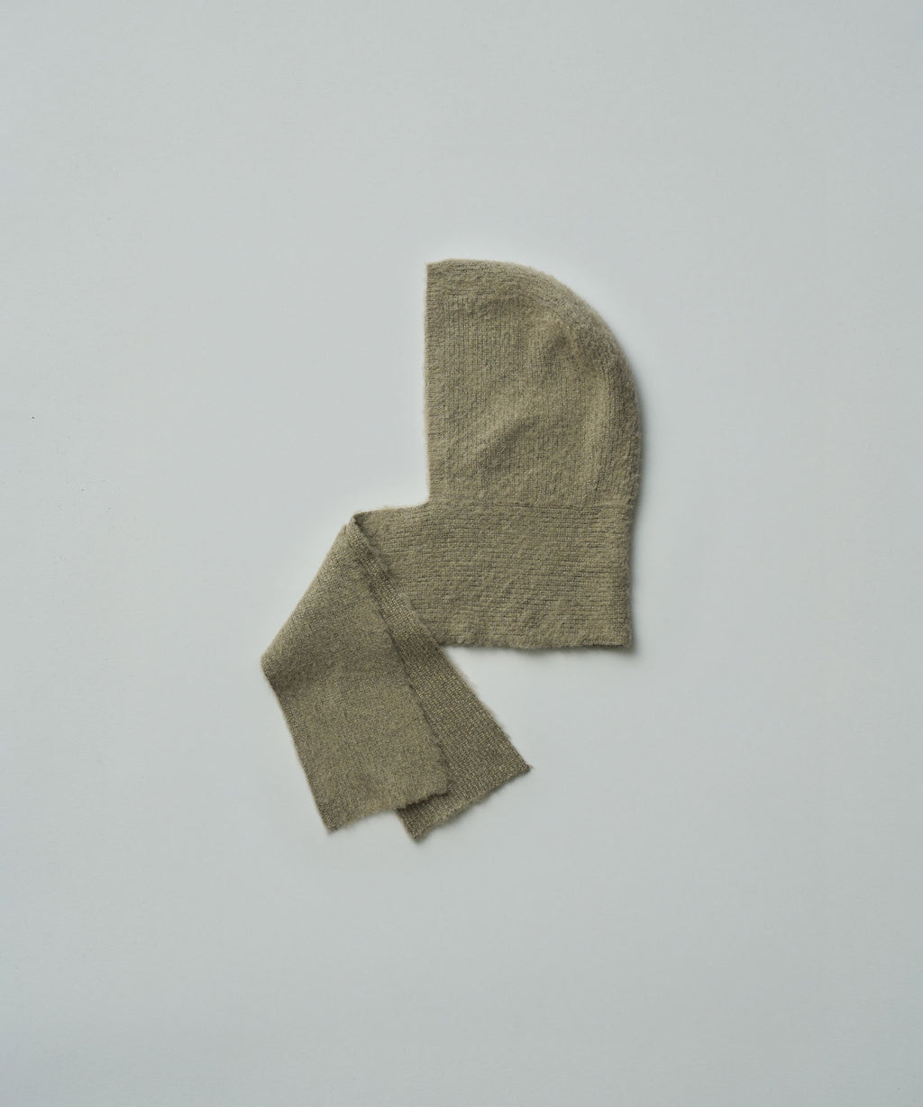 ssstein(シュタイン)のWOOL/ALPACA MILLED KNIT BALACLAVA - BEIGEの公式通販サイトsession福岡セレクトショップ