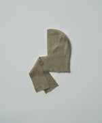 画像をギャラリービューアに読み込む, ssstein(シュタイン)のWOOL/ALPACA MILLED KNIT BALACLAVA - BEIGEの公式通販サイトsession福岡セレクトショップ
